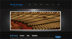 Desktop Screenshot of boothseating.com